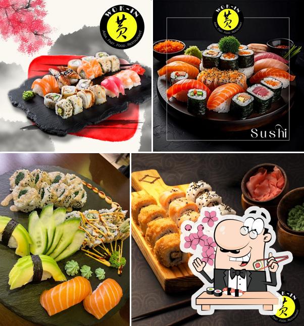 Les sushis sont des aliments populaires provenant du Japon