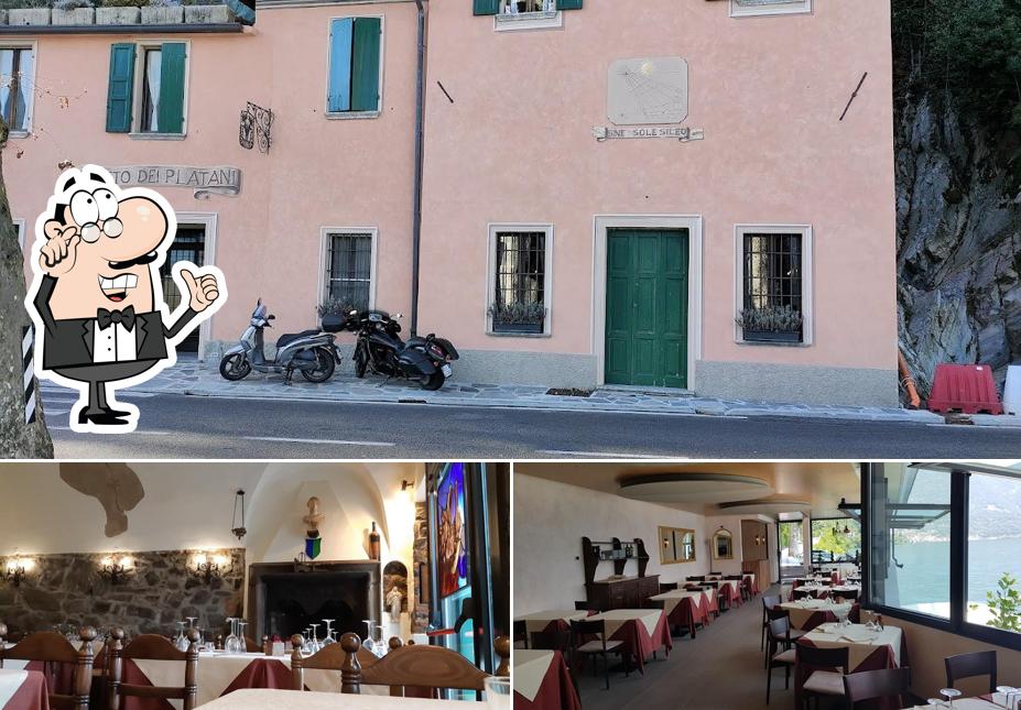 Gli interni di Ristorante Crotto dei Platani