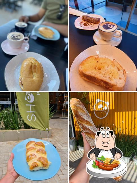 Platos en Padaria Shokupan