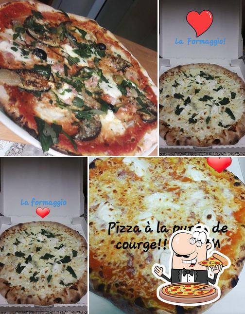 Essayez différents genres de pizzas