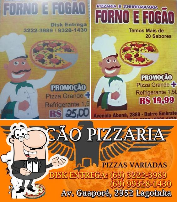 Look at this pic of Falcão Pizzaria