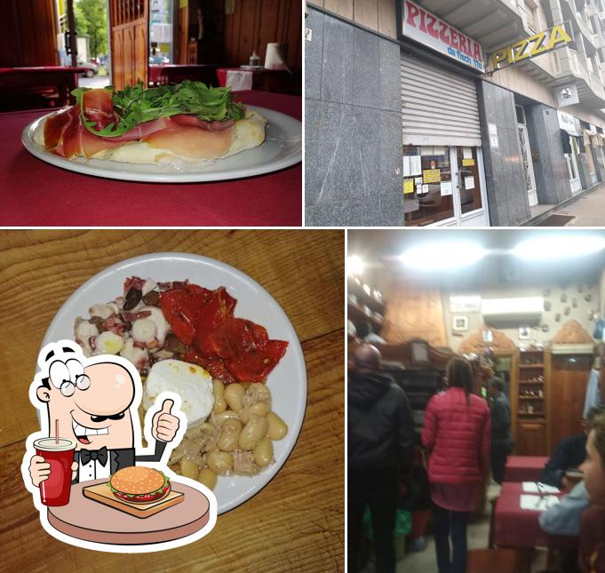 Ordina un hamburger a Pizzeria Fischetto