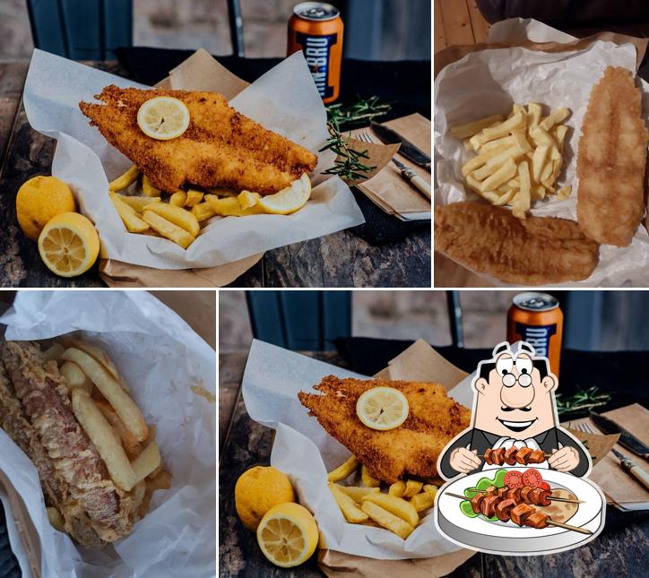 Food at Romy's & Family Fish And Chips