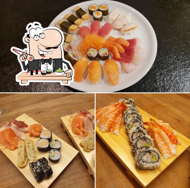 Ordina le diverse opzioni di sushi