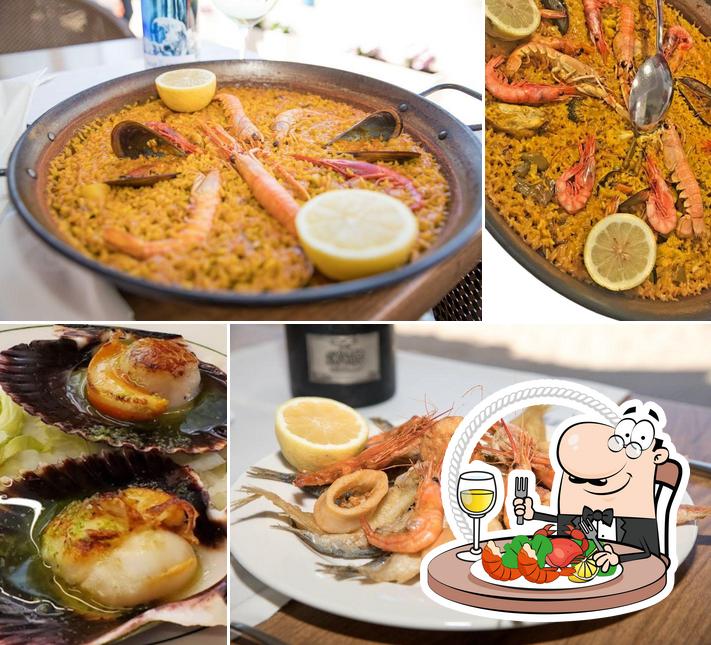 Toma marisco en Restaurante Andalucía