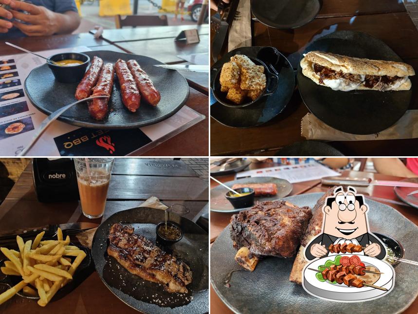 Comida em Street Bbq