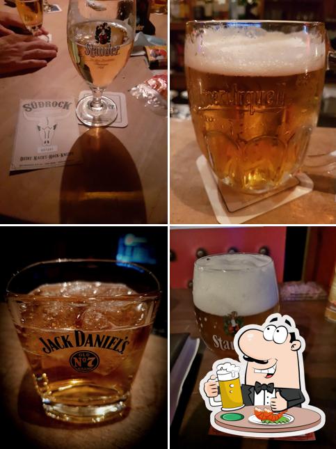 Commandez un verre de bière blonde ou brune