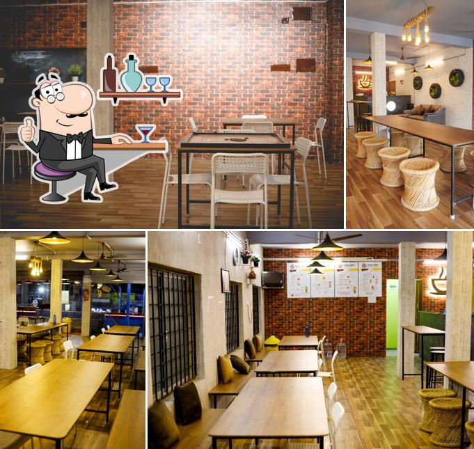 The interior of Coffee There