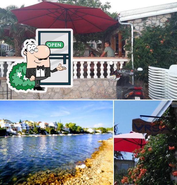 Gli esterni di Beach Bar Vrša