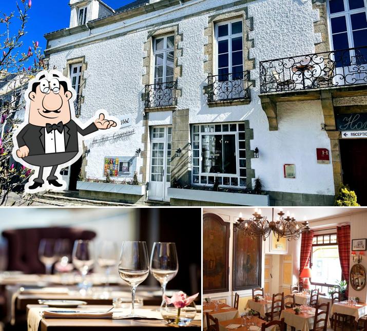 L’image de la intérieur et extérieur de Au Fin Gourmet Hôtel & Terrasse’s