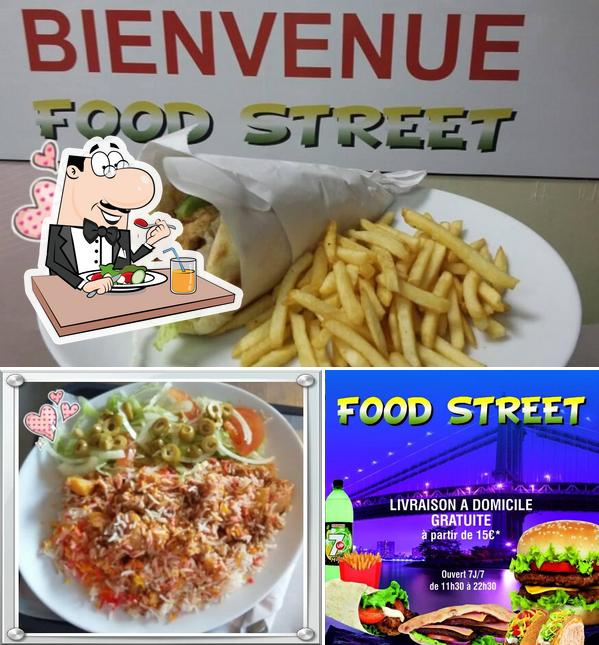 Nourriture à Food street