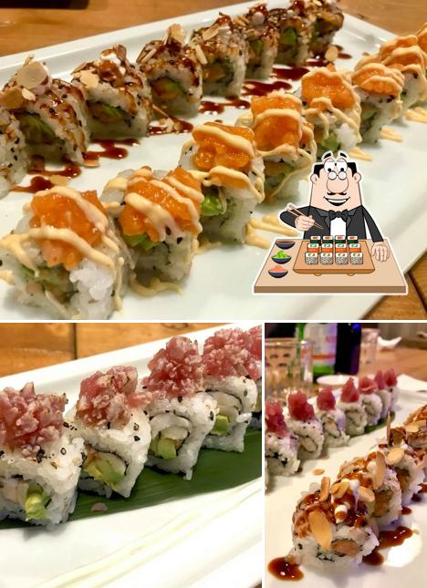 Prenditi le varie opzioni di sushi