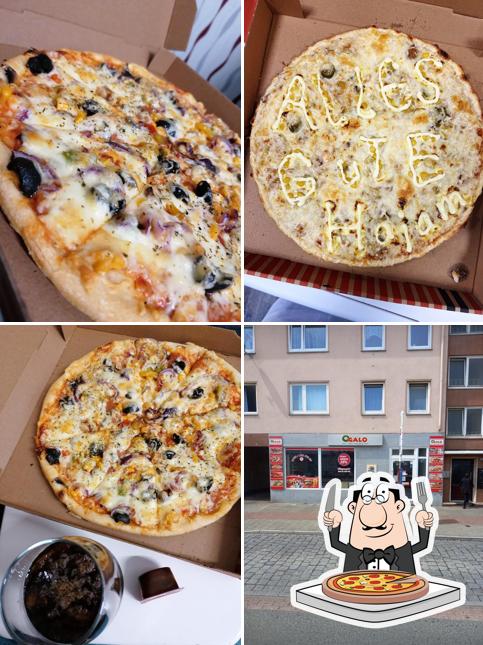Probiert eine Pizza bei OGALO Pizzeria & Kiosk Bremen