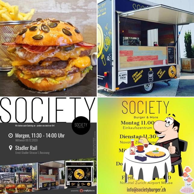 Hamburger al Society Burger & More