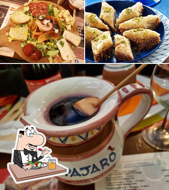 Gerichte im El Pajaro - Cucina Spagnola e Greca