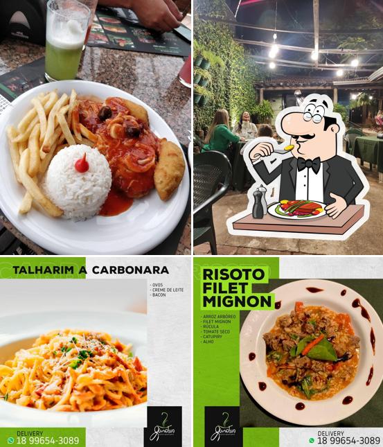 Platos en Garden Restaurante e Buffet