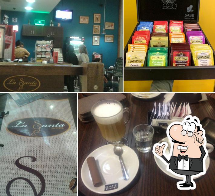 Veja imagens do interior do La Santa Cafeteria