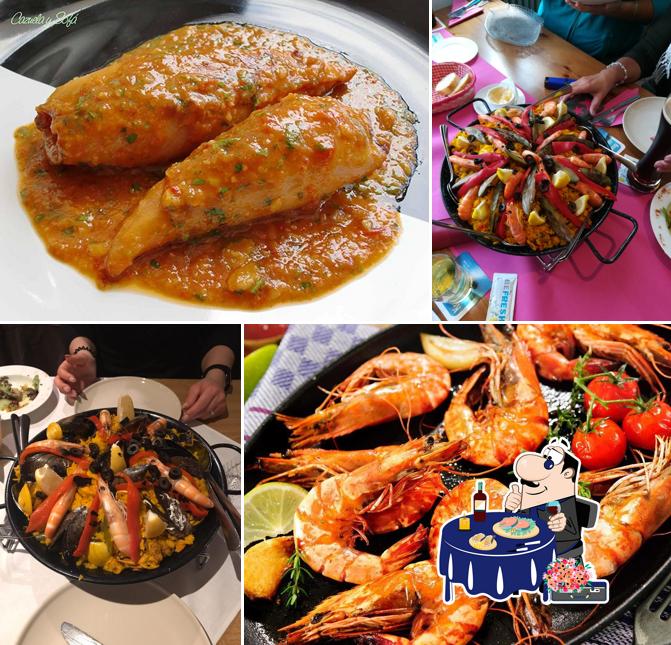Закажите блюда с морепродуктами в "Las Palmas"