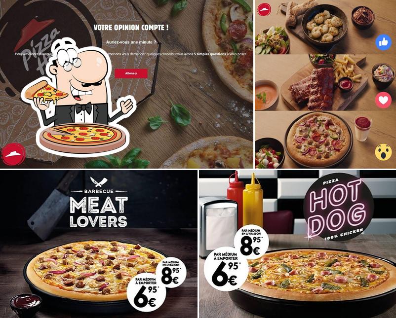 Essayez des pizzas à Pizza Hut Mouscron