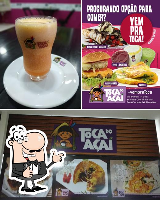 See the pic of Toca do açai