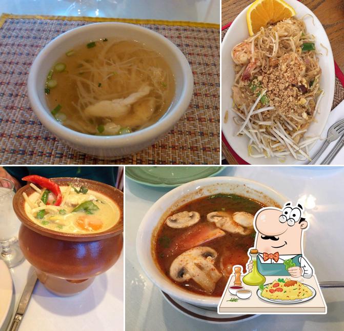 Meals at Thai Thani Restaurant