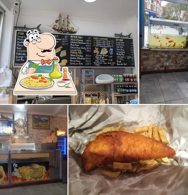 Fish on the Green, 141 Newington Green Rd in London Restaurant menu