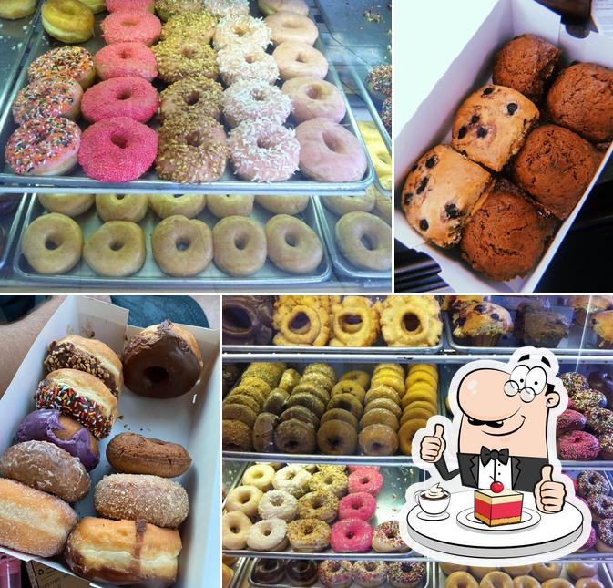 Bakery Donuts provides a selection of sweet dishes