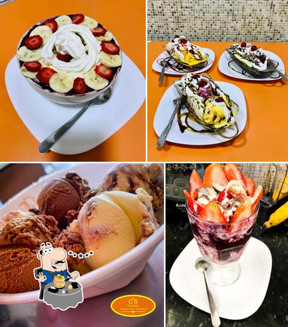 Banana split em Gelateria Cold Sun