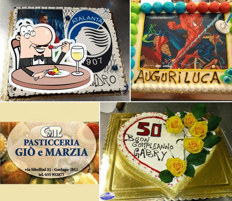 Cibo al Pasticceria Gio' E Marzia Di Rovetta Giovanni - Gelateria