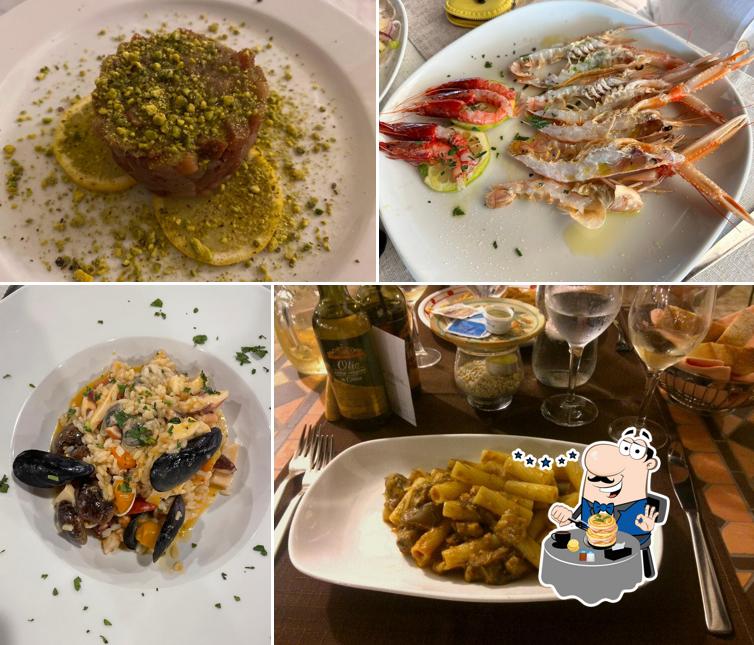 Scampi al Ristorante da Vincenzino
