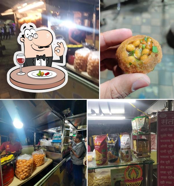 Food at Santosh Bhel