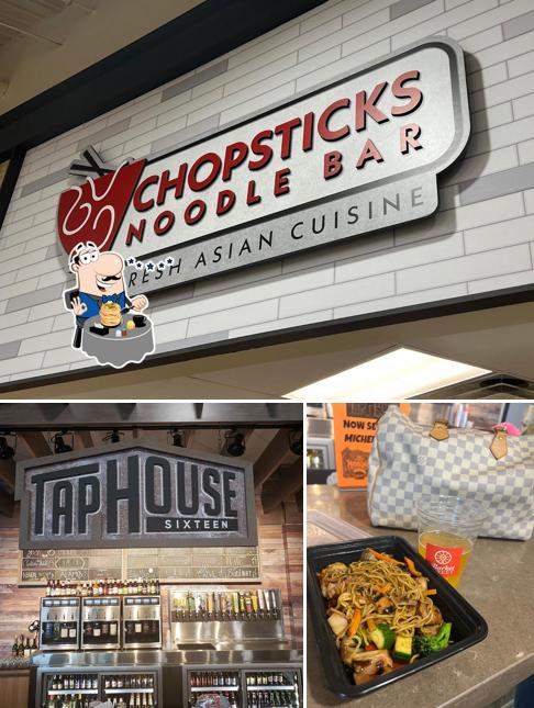 Among various things one can find food and exterior at Taphouse 16 at Market Street