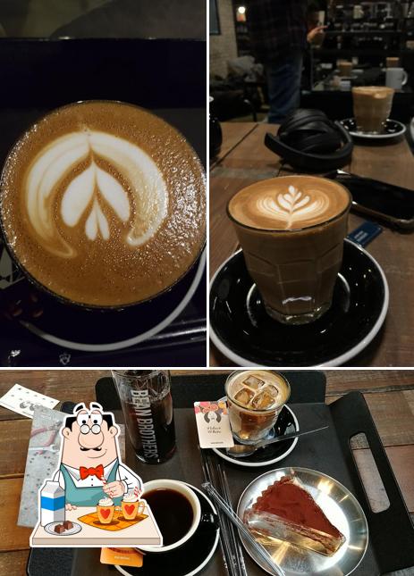 Enjoy a drink at BEAN BROTHERS Hapjeong