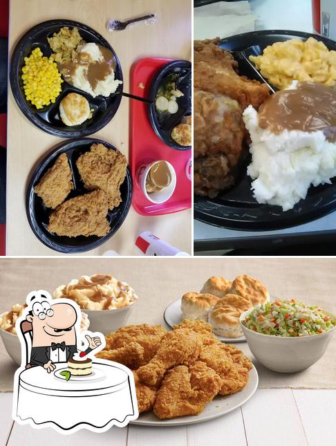 KFC provides a variety of sweet dishes