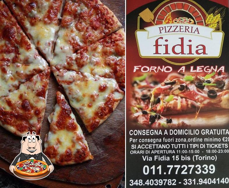 Ordina una pizza a Pizzeria Fidia