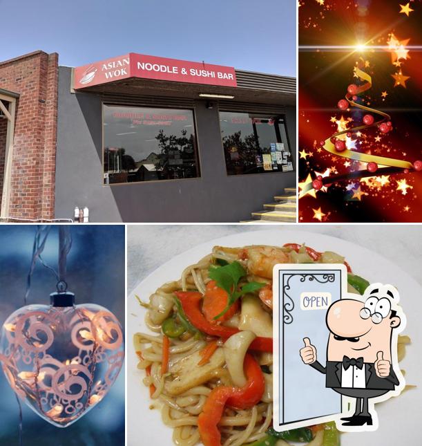 Asian Wok Noodle & Sushi Bar in Drysdale Restaurant menu and reviews