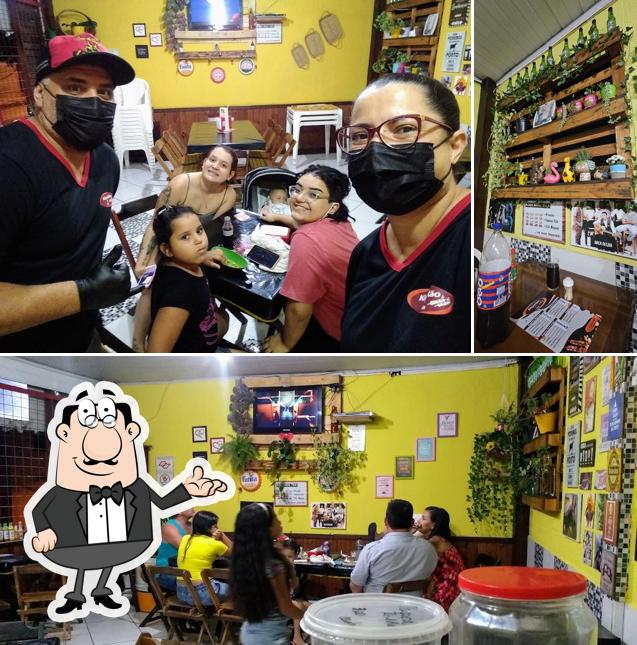 O interior do Kispetão e Cia