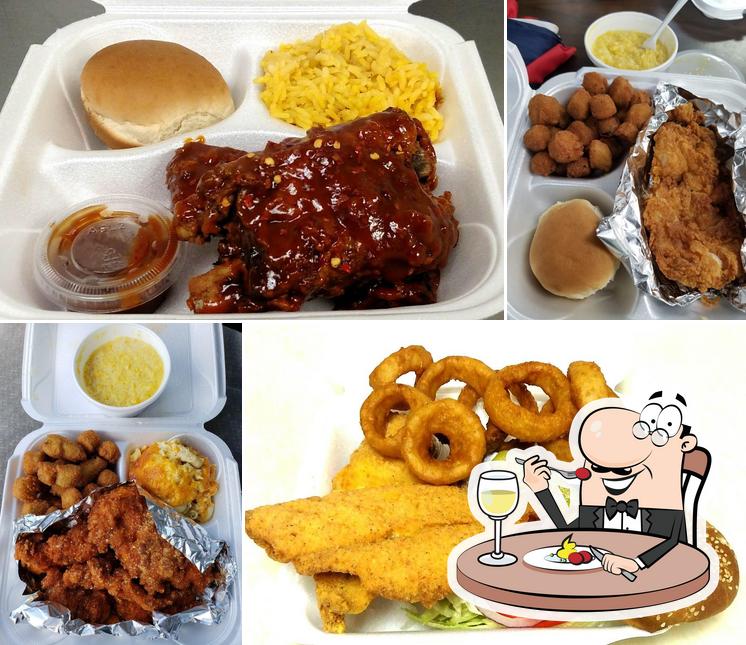 M & J'S Wings & Plenty in Greenville Restaurant menu and reviews