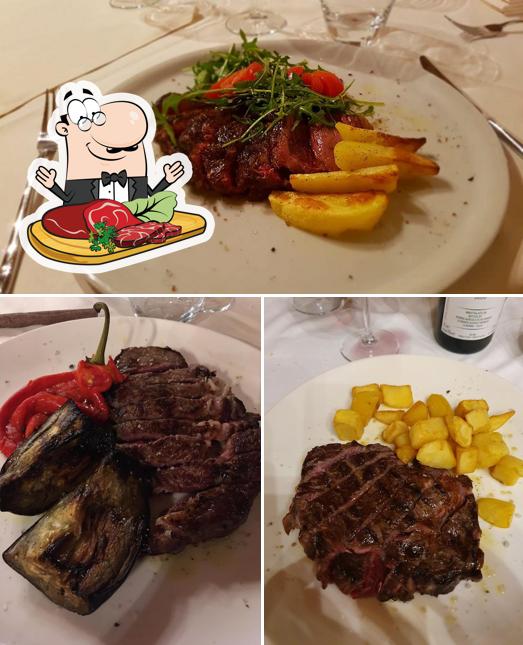 Scegli i piatti di carne a Rosso mattone ristorante