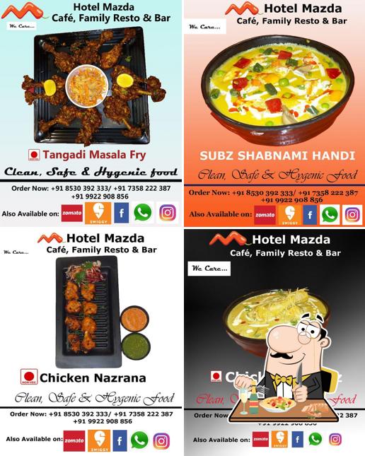 Meals at Hotel Mazda & Cafe - Best Cafe in Nashik Family Restaurant in Nashik Multicusion Restaurant in Nashik