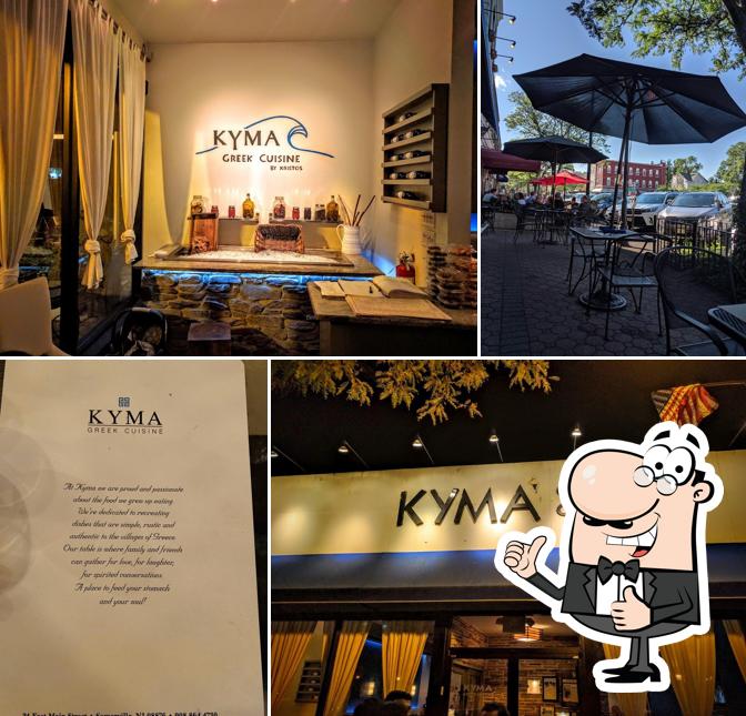 Взгляните на фотографию ресторана "Kyma Greek Cuisine"