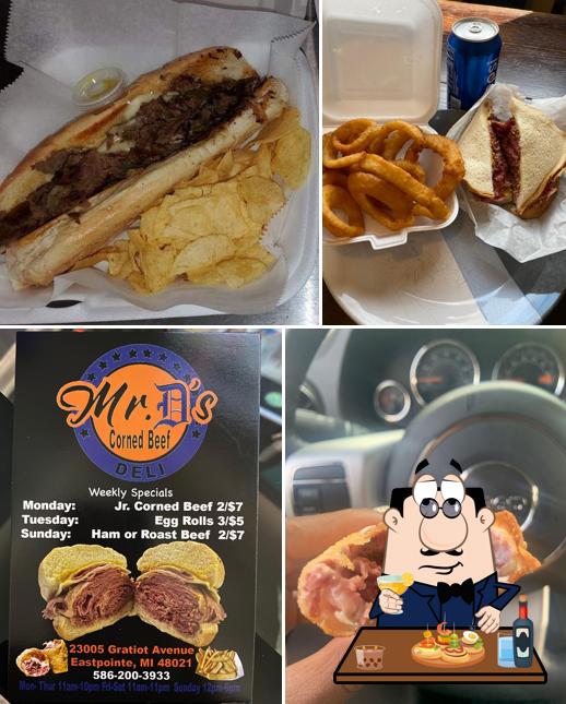 Mr. D's Corned Beef Deli in Eastpointe Restaurant menu and reviews