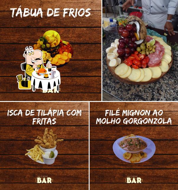 Platos en O Nosso Bar