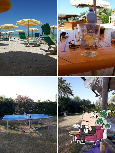 Gli interni di Chalet Nicolina Beach