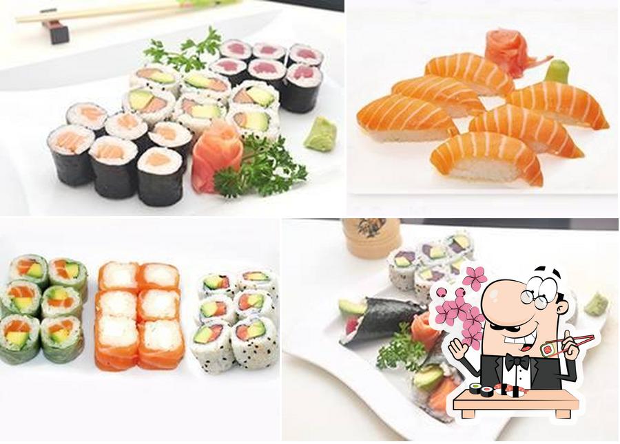 Les sushi sont disponibles à Sushi Jardin