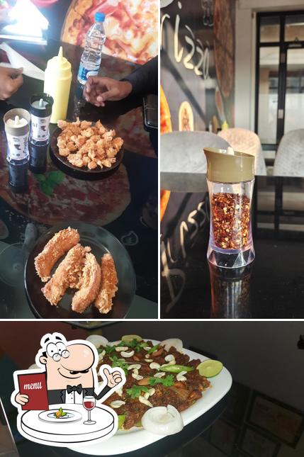 Food at Fried Wings