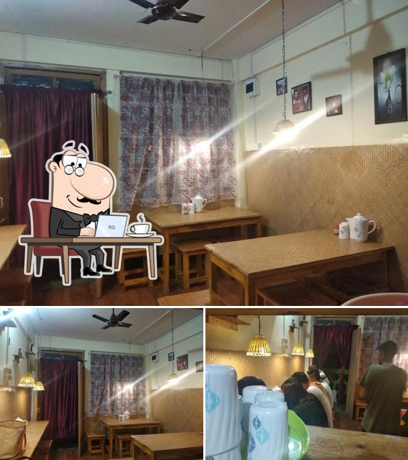 The interior of Bamboo shoot Achi's Authentic Naga Cuisine