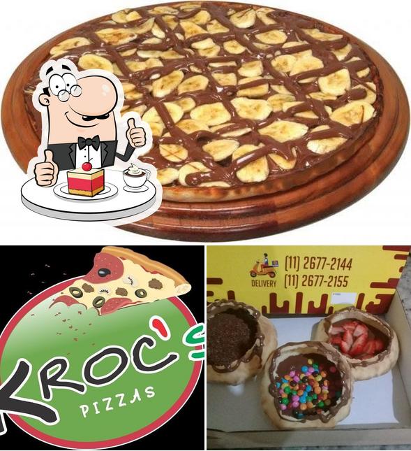 Kroc S Pizzaria provê uma variedade de sobremesas