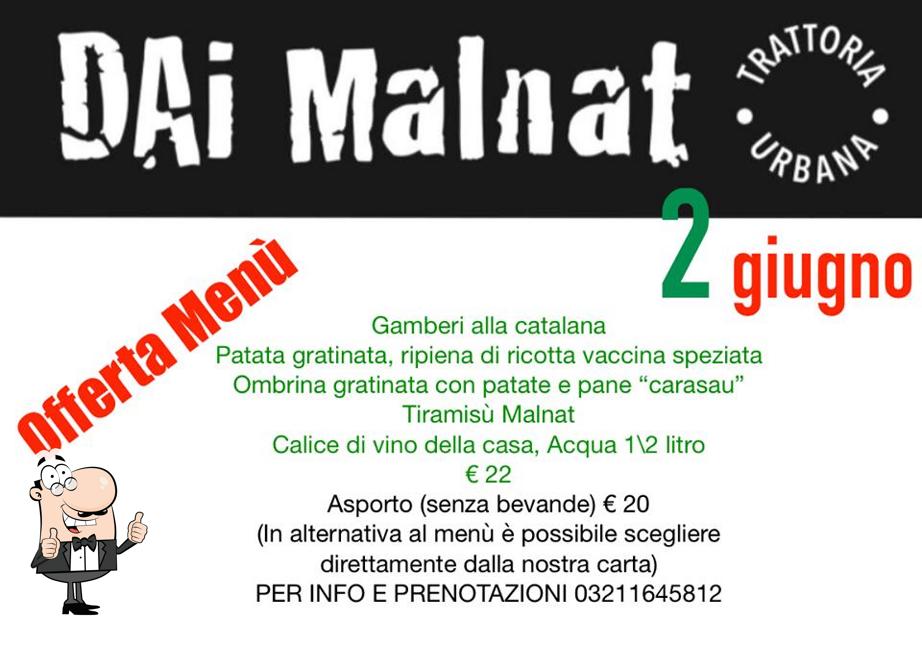 Malnat Snack & Sea Food Bar, Novara Restaurant menu and reviews