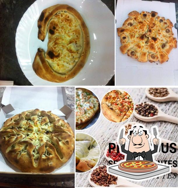 Try out pizza at Restaupouce